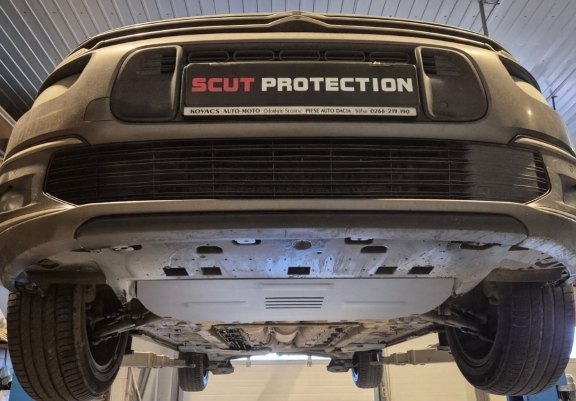 Protection sous moteur et de la boîte de vitesse Peugeot 408 - Aluminium 