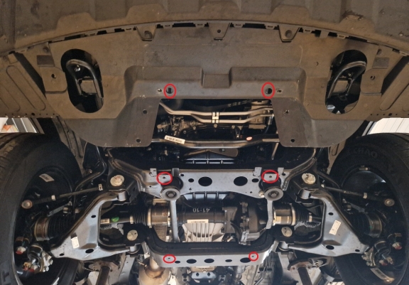 Protection Sous Moteur Jac T8- Aluminium