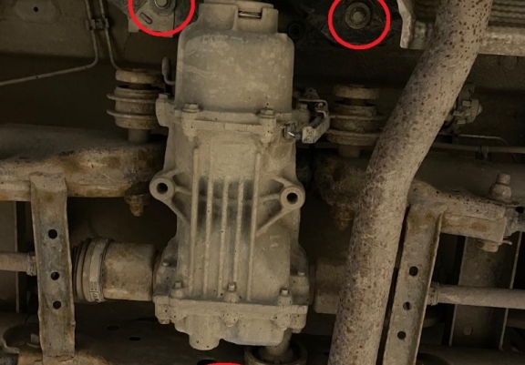 Aluminium protection du différentiel Dacia Duster 4x4