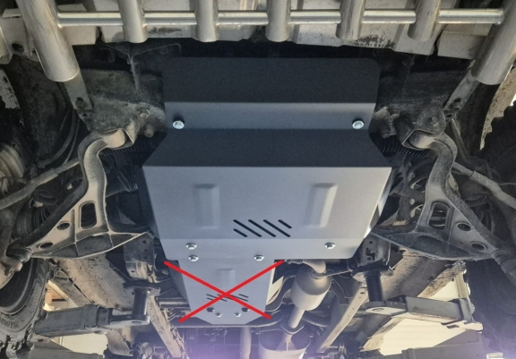 Protection sous moteur et de la radiateur Suzuki Grand Vitara XL-7