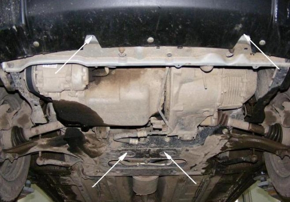 Protection sous moteur et de la boîte de vitesse Citroen Berlingo