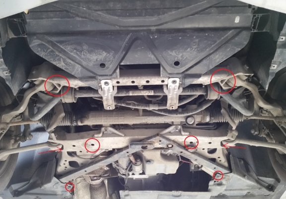 Protection Sous Moteur BMW Seria 3 E90/91/92