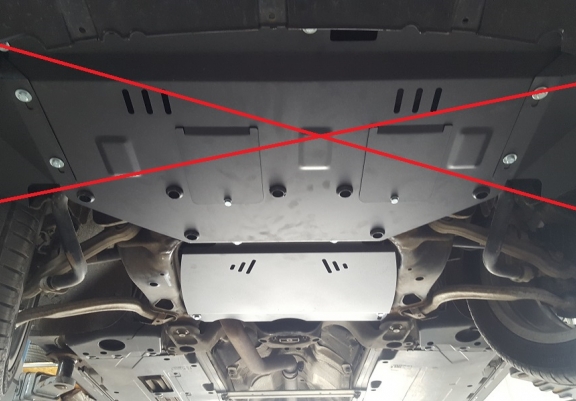 Protection de la boîte de vitesse Audi A6 - manuelle
