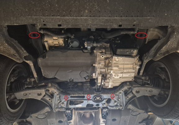 Protection sous moteur et de la boîte de vitesse VW Arteon