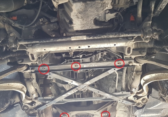 Protection de la boîte de vitesse Audi A4 4 B8 All Road