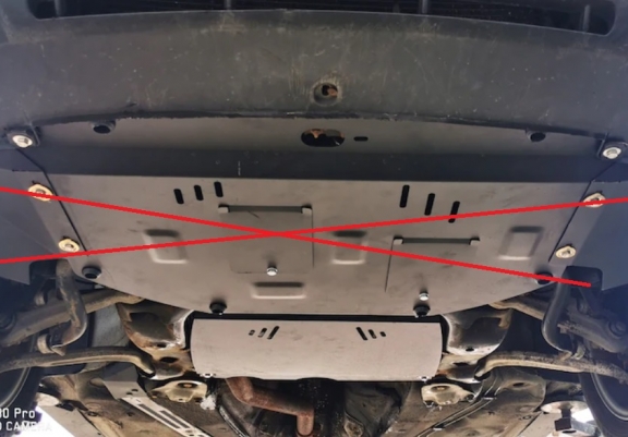 Protection de la boîte de vitesse Audi A6 - automatique