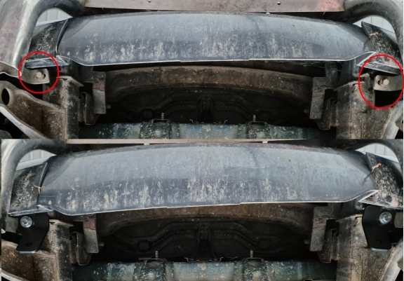 Protection sous moteur et de la radiateur Hyundai Terracan