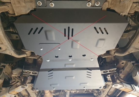 Protection de la boîte de vitesse et protection de la boîte de transfert Mercedes X-Class W470