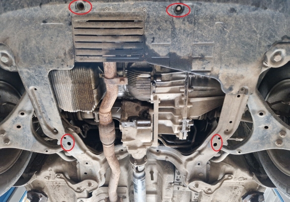 Protection sous moteur et de la boîte de vitesse Kia Sportage