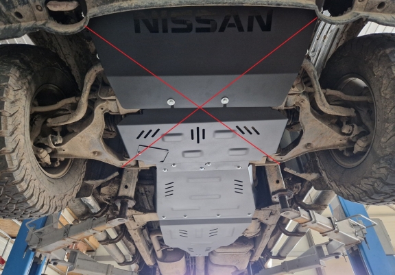 Protection de la boîte de vitesse et de la différentiel Nissan Pathfinder
