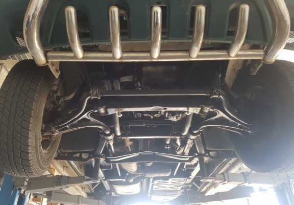 Protection de la boîte de vitesse Mercedes ML W163