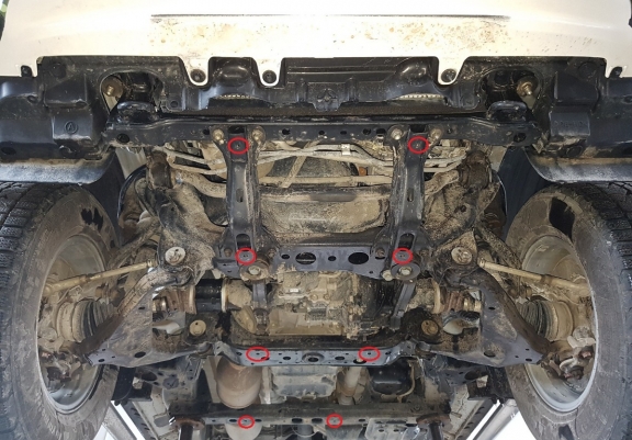 Protection de radiateur Toyota Hilux Revo