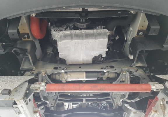 Protection sous moteur et de la radiateur Mercedes Sprinter- Propulsion