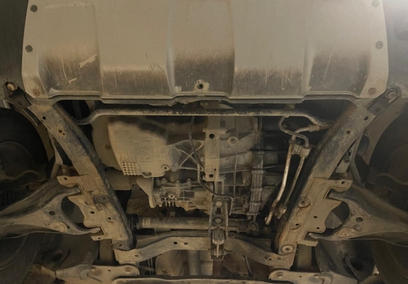 Aluminium protection sous moteur et de la boîte de vitesse Dacia Duster 