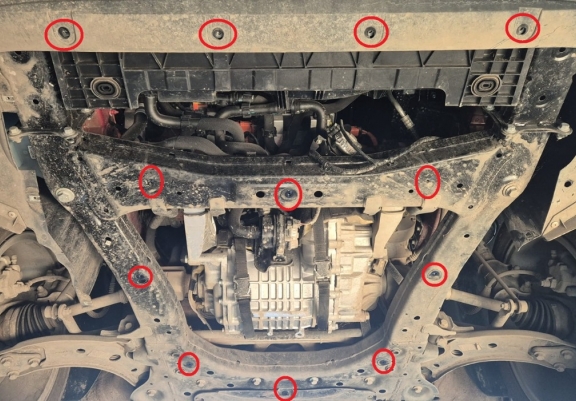 Protection sous moteur et de la boîte de vitesse MG ZS EV