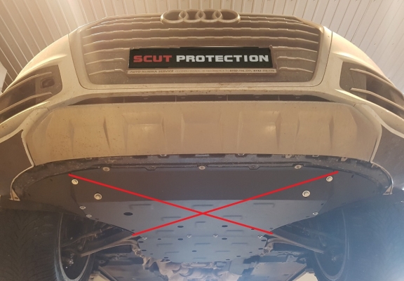 Protection de la boîte de vitesse Porsche Cayenne