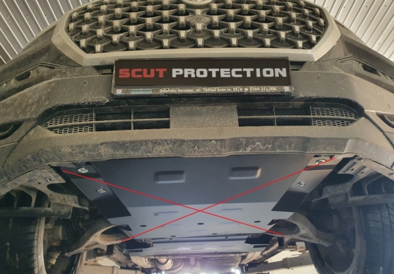 Protection de la boîte de vitesse SsangYong Rexton