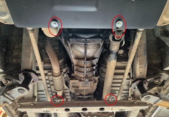 Protection de la boîte de vitesse Hyundai Terracan