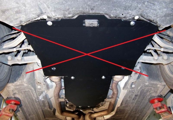 Protection de la boîte de vitesse Mercedes E-Clasee W211 automatique