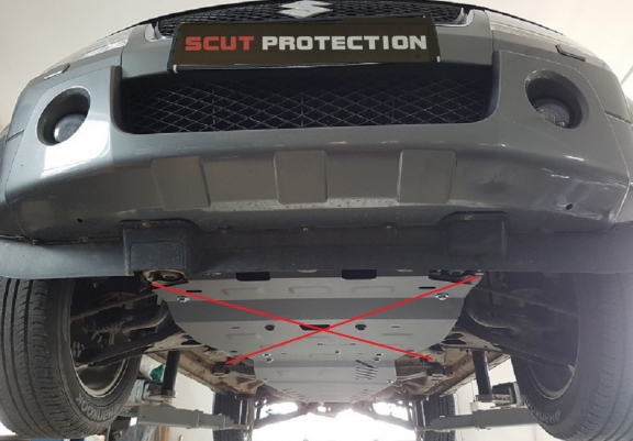 Protection de la boîte de vitesse et de transfert Suzuki Grand Vitara 2