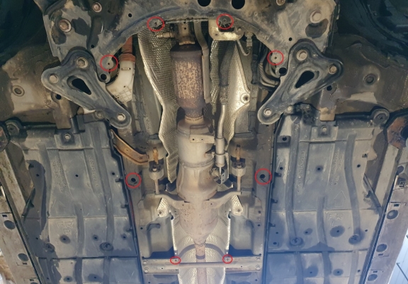 Protection convertisseur catalytique/cat lock Toyota Corolla