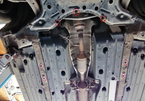 Protection convertisseur catalytique/cat lock Toyota Corolla