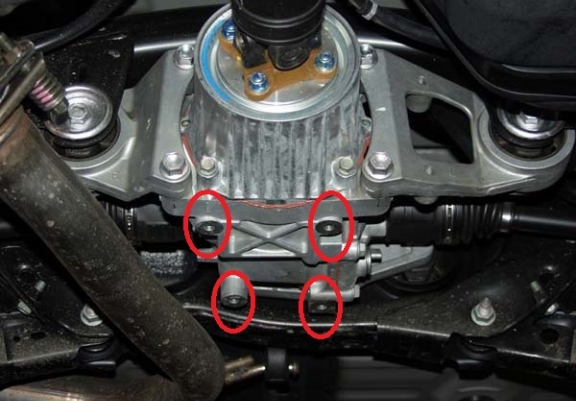 Protection du différentiel Toyota RAV 4