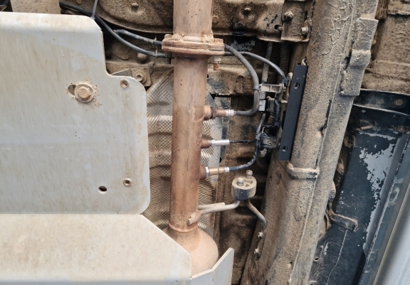 Protection de capteur DPF Toyota Hilux