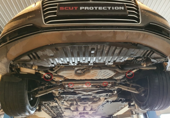 Protection de la boîte de vitesse Audi A8