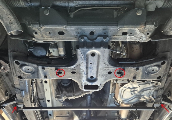 Protection de la boîte de vitesse et de la différentiel Volkswagen Amarok -  V6 automat
