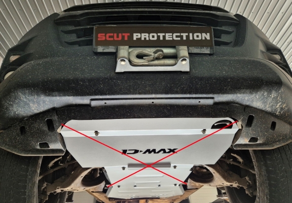 Protection de la boîte de vitesse Isuzu D-Max