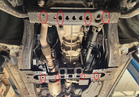 Protection de la boîte de vitesse Isuzu D-Max