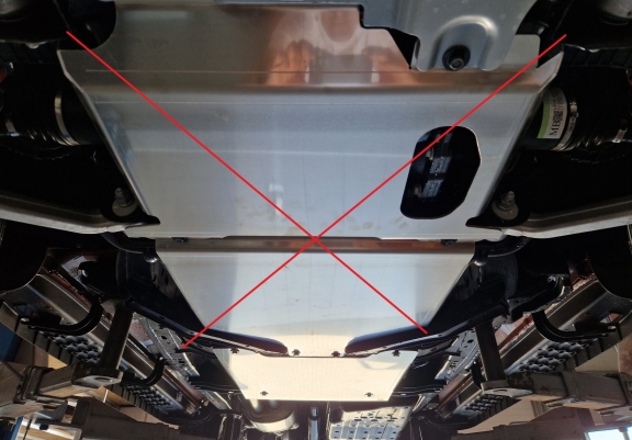 Protection de la boîte de transfert Ford Ranger Raptor - Aluminium