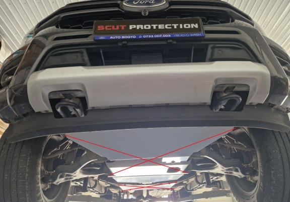 Protection de la boîte de vitesse automatique Volkswagen Amarok 2 