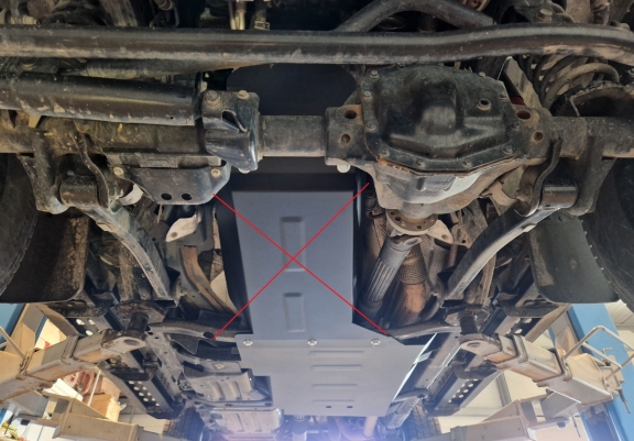 Protection de la boîte de vitesse Jeep Wrangler - JL