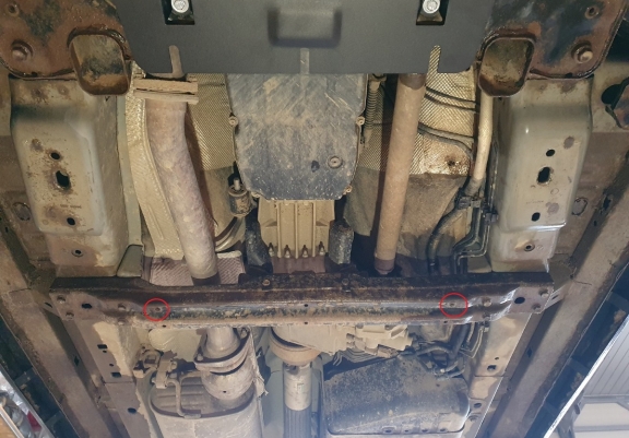 Protection de la boîte de vitesse Jeep Grand Cherokee