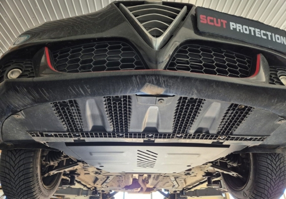 Protection sous moteur et de la boîte de vitesse Alfa Romeo Giulietta