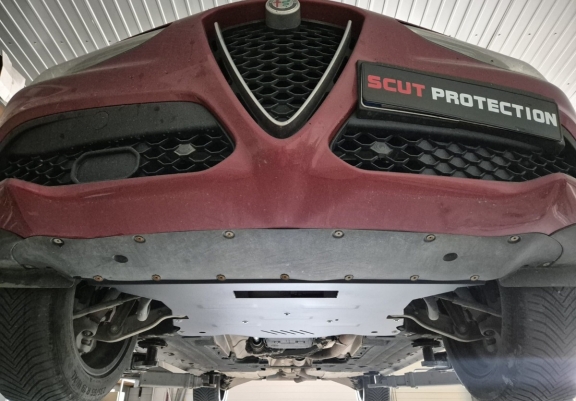 Protection sous moteur et de la boîte de vitesse Alfa Romeo Stelvio