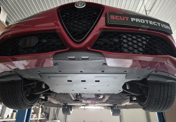 Protection sous moteur et de la boîte de vitesse Alfa Romeo Giulia