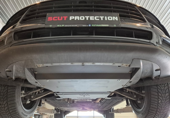 Protection sous moteur et de la radiateur Porsche Macan