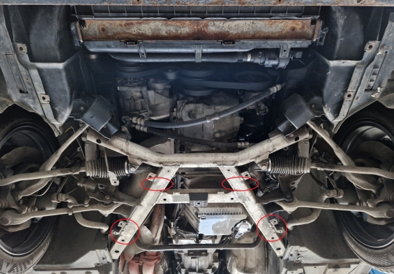 Protection Sous Moteur BMW Seria5 E39