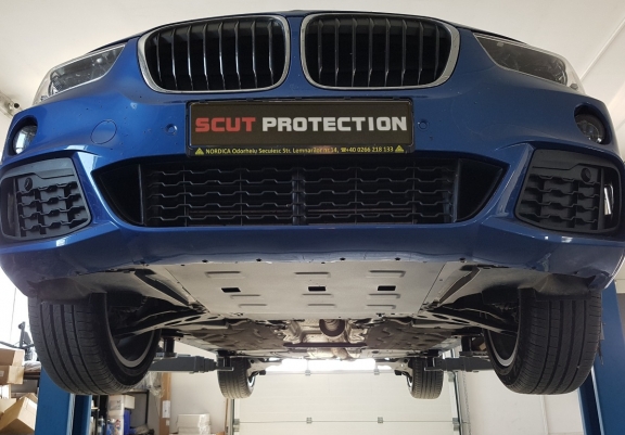 Protection sous moteur et de la boîte de vitesse Mini Clubman