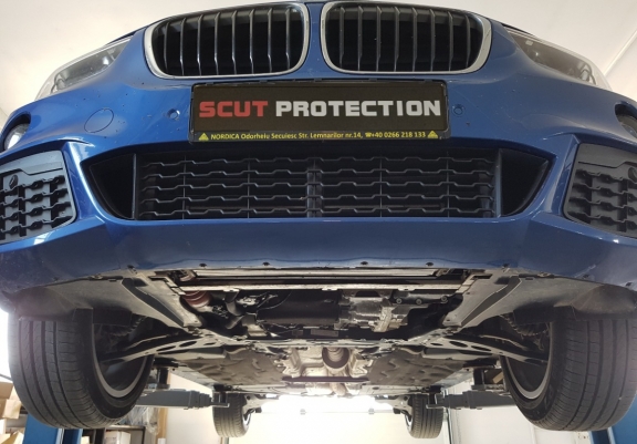Protection sous moteur et de la boîte de vitesse Mini Clubman