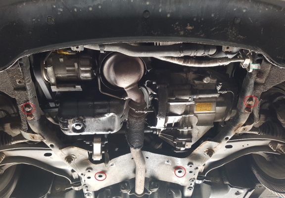 Protection sous moteur et de la boîte de vitesse Mini Cooper R56