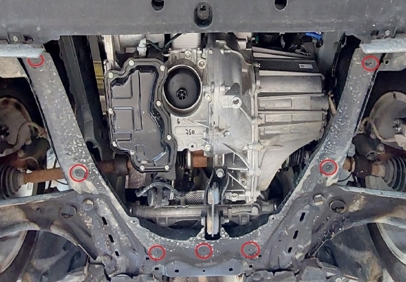 Protection sous moteur et de la boîte de vitesse Dacia Sandero 3