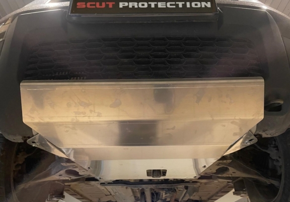 Aluminium protection sous moteur et de la boîte de vitesse Dacia Duster 