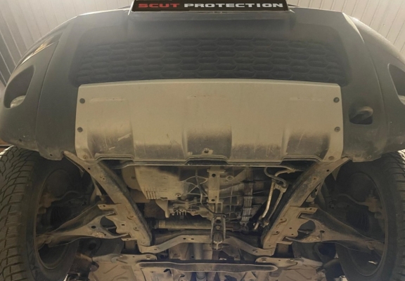 Aluminium protection sous moteur et de la boîte de vitesse Dacia Duster 