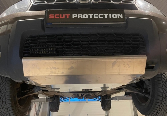 Aluminium protection sous moteur et de la boîte de vitesse Dacia Duster 
