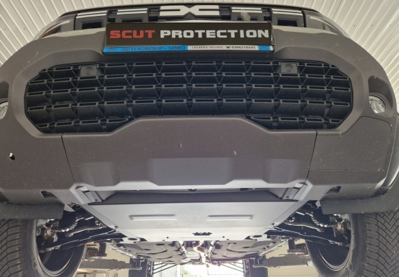 Protection sous moteur et de la boîte de vitesse Dacia Duster - 4x2 + 4x4