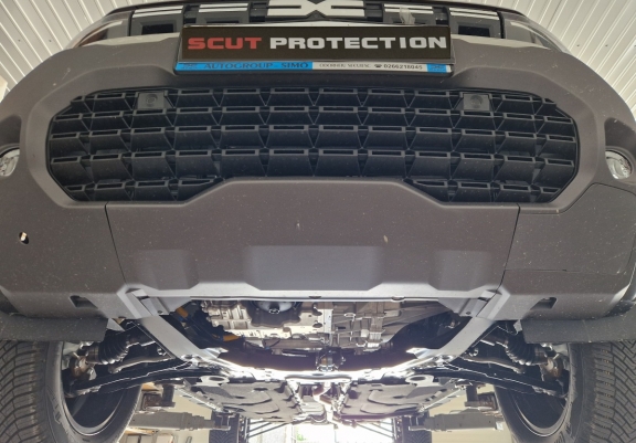 Protection sous moteur et de la boîte de vitesse Dacia Duster - 4x2 +4x4 - Aluminium